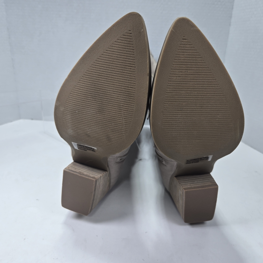 DV by Dolce Vita Karda Taupe Block Heeled Western Cowgirl Cowboy Boots Size 9 - Picture 7 of 14